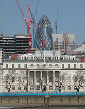 Norman Foster's Swiss Re Headquarters in London