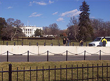 View of White House from the Ellipse