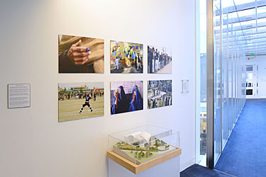 wall of peace activity photographs